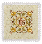 Pâle liturgique brodée. (id: 323)