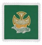 Pâle liturgique brodée. (id: 336)