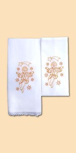 Linge d'autel brodé - complet (id: 757)