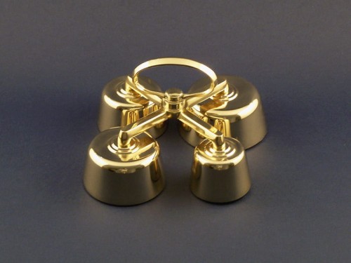 Carillon en métal doré (id: 730)