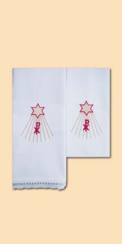 Linge d'autel brodé - complet (id: 759)