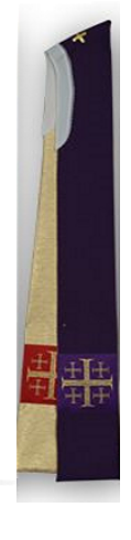 Étole de concélébration double face