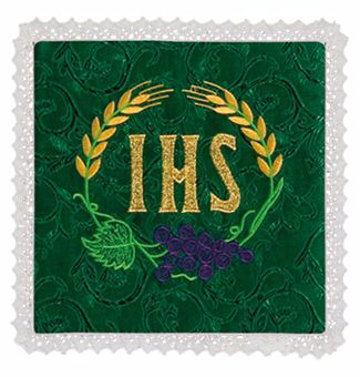 Pâle liturgique brodée. 