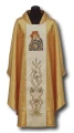 Chasuble brodé avec l'image de ND (id: 75)