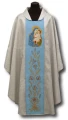 Chasuble brodé avec l'image de Notre-Dame du Mont Carmel (id: 81)