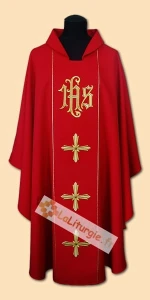 Chasuble en laine brodée (id: 711)
