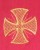 Chasuble brodé directement sur le tissu - lin (id: 186)