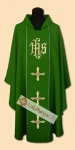 Chasuble en laine brodée (id: 710)