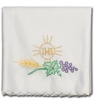 Tovaglia d'altare ricamata. (id: 444)