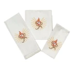 Linge d'autel brodé - complet (id: 413)