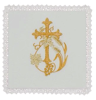 Pâle liturgique brodée. 