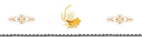 Nappe d'autel brodée (id: 432) B