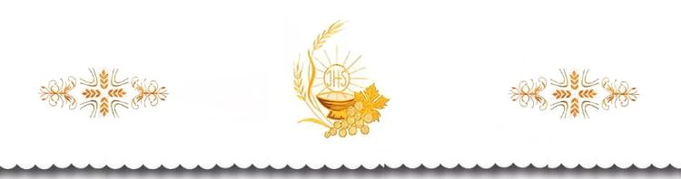 Nappe d'autel brodée (id: 432) B