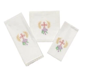 Servizio da messa ricamato - completo (id: 417)