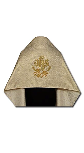 Voile huméral brodé - doré. (id: 496)