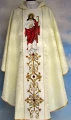 Chasuble brodé avec des pierres - Jesus Christ bon Pasteur 1.jpg