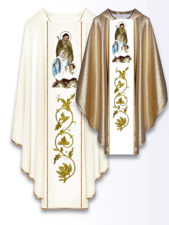 Chasubles brodées avec l'image de la Sainte Famille1.jpg