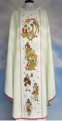 Chasuble brodé avec l'image de la Sainte Famille A.jpg