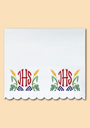 Nappe d'autel brodée (id: 802)