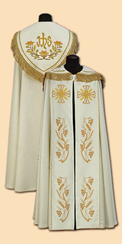 Chape liturgique brodée (id: 814)