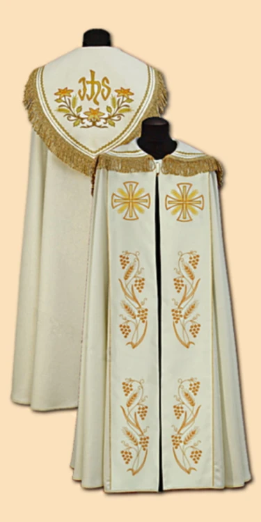 Chape liturgique brodée (id: 814)