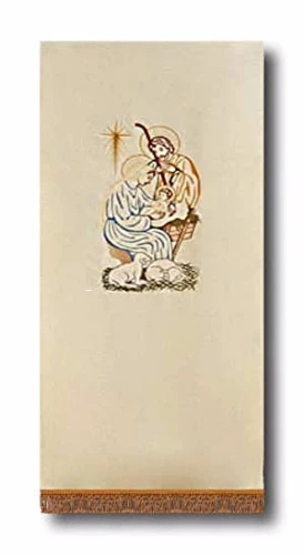 Voile d'ambon brodé avec l'image (id: 518)