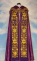 Chape liturgique  violet - tissu brocart id 779.jpg