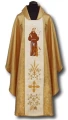 Chasuble brodé avec l'image de Saint François (id: 73)