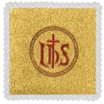 Pâle liturgique brodée. (id: 320)