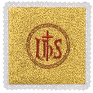 Palla liturgica ricamata. (id: 320)