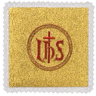 Pâle liturgique brodée. 