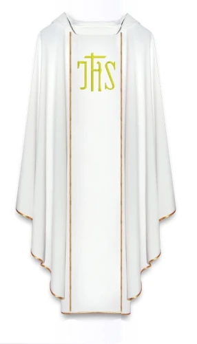 Chasuble brodée à la machine. (id: 696)