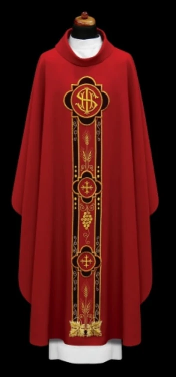 Chasuble avec une broderie (id: 687)F