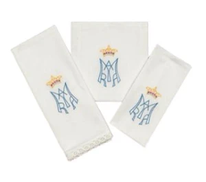 Servizio da messa ricamato - completo (id: 414)