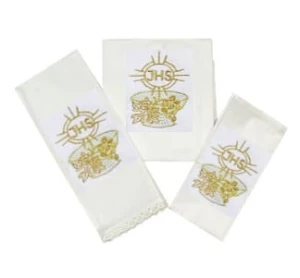 Servizio per mensa ricamato - completo (id: 597)