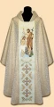 Chasubles brodées avec l'image de Jean-Baptiste (id: 107)
