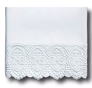 Nappe d'autel avec dentelle. (id: 521)