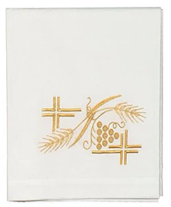 Tovaglia d'altare ricamata. (id: 436)