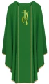 Chasuble brodée à la machine. (id: 690)A