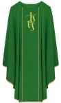 Chasuble brodée à la machine. (id: 690)