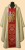 Chasuble brodé avec l'image des Saints Pierre et Paul (id: 767)