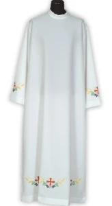 Camice crêpe georgette, ricamata  (id: 52)