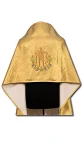 Voile huméral brodé - doré. (id: 489)
