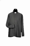 Camicia clergyman,maniche lunghe - 100% cotone (id: 251)
