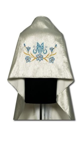 Voile huméral mariale brodé (id: 487)
