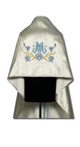 Voile huméral mariale brodé (id: 487)