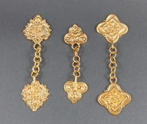 Fermagli per piviale dorati (id: 464)