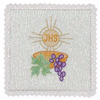 Pâle liturgique brodée. 