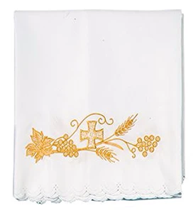 Tovaglia d'altare ricamata. (id: 431)