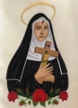 Chasuble brodé avec l'image de Sainte Rita (id: 766)